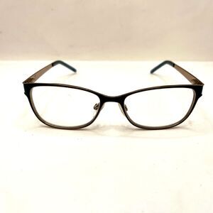 Eye Q Eyeglasses MOP108 Teal Designer Frames Only  Blue 51-16-135